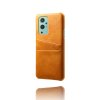 OnePlus 9 Pro Cover Kortholder til to kort Orange