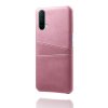 OnePlus Nord CE 5G Cover Kortholder til to kort Roseguld