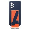 Original Galaxy A53 5G Cover Silicone Cover with Strap Navy