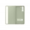 Original Galaxy S21 FE Etui Smart Clear View Cover Olive Green
