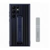 Original Galaxy S22 Ultra Cover Protective Standing Cover Navy