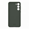 Original Galaxy S23 Plus Cover Leather Cover Grøn