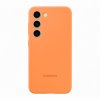 Original Galaxy S23 Cover Silicone Case Orange