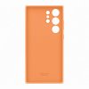 Original Galaxy S23 Ultra Cover Silicone Cover Orange