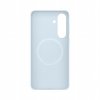 Original Samsung Galaxy S26 Plus Cover Silicone Magnet Case Light Blue