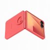 Original Galaxy Z Flip 7 Cover Ring Case Silicone Rød