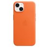 Original iPhone 14 Plus Cover Leather Case MagSafe Orange