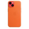 Original iPhone 14 Cover Leather Case MagSafe Orange