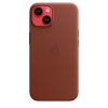 Original iPhone 14 Cover Leather Case MagSafe Umber