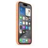 Original iPhone 15 Pro Cover Silikone MagSafe Appelsinsorbet