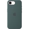 Original iPhone 16e Cover Silicone Case Lake Green