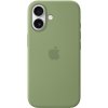 Original iPhone 17 Cover Silicone Case MagSafe Light Moss