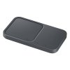 Original Trådløs oplader Super Fast Wireless Charger Duo 15W Sort