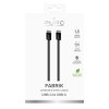 Kabel Fabrik 2.0 60W USB-C til USB-C 1.5m Sort