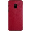 Qin Series Etui till Samsung Galaxy A8 2018 Rød