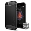 Rugged Armor Cover till iPhone 5 / 5S / SE 2016 Sort