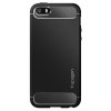 Rugged Armor Cover till iPhone 5 / 5S / SE 2016 Sort