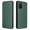 Samsung Galaxy A02s Etui Kulfibertekstur Grøn