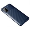 Samsung Galaxy A03s Skal Kolfibertextur Blå