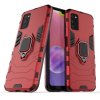 Samsung Galaxy A03s Cover med Ringholder Rød