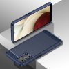 Samsung Galaxy A04s/Galaxy A13 5G Cover Børstet Karbonfibertekstur Blå