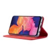 Samsung Galaxy A10 Etui med Kortholder Flip Rød