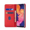 Samsung Galaxy A10 Etui med Kortholder Flip Rød