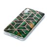 Samsung Galaxy A10 Cover Marmor Grøn