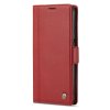 Samsung Galaxy A12 Etui med Kortholder Stativfunktion Rød