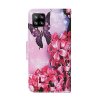 Samsung Galaxy A12 Etui Motiv Sommerfugl Og Blomst