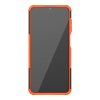 Samsung Galaxy A12 Cover Dækmønster Stativfunktion Orange