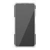 Samsung Galaxy A12 Cover Dækmønster Stativfunktion Hvid