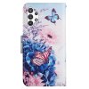 Samsung Galaxy A13 4G Etui Motiv Fjärilar och Blomster