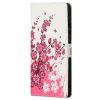 Samsung Galaxy A13 4G Etui Motiv Lyserød Blomster