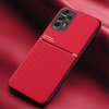 Samsung Galaxy A13 4G Cover med Metalplade Rød