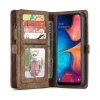 Samsung Galaxy A20e Mobilplånbok Löstagbart Cover Brun