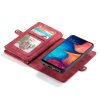 Samsung Galaxy A20e Mobilplånbok Löstagbart Cover Rød