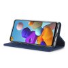 Samsung Galaxy A21s Etui med Kortholder Flip Blå