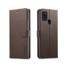 Samsung Galaxy A21s Etui med Kortholder Stativfunktion Mørkebrun