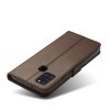 Samsung Galaxy A21s Etui med Kortholder Stativfunktion Mørkebrun