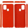 Samsung Galaxy A21s Cover Silikonee Rød