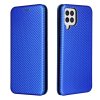 Samsung Galaxy A22 4G Etui Kulfibertekstur Blå