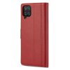 Samsung Galaxy A22 4G Etui med Kortholder Stativfunktion Rød