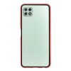 Samsung Galaxy A22 5G Cover 360 Hærdet glas Rød