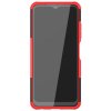 Samsung Galaxy A22 5G Cover Dækmønster Stativfunktion Rød