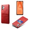 Samsung Galaxy A32 5G Cover Kortholder til to kort Rød
