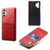 Samsung Galaxy A32 5G Cover Kortholder til to kort Rød