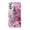 Samsung Galaxy A32 5G Etui Motiv Lyserød Blomster