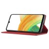 Samsung Galaxy A33 5G Etui med Kortholder Flip Rød