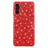 Samsung Galaxy A34 5G Cover Glitter Rød